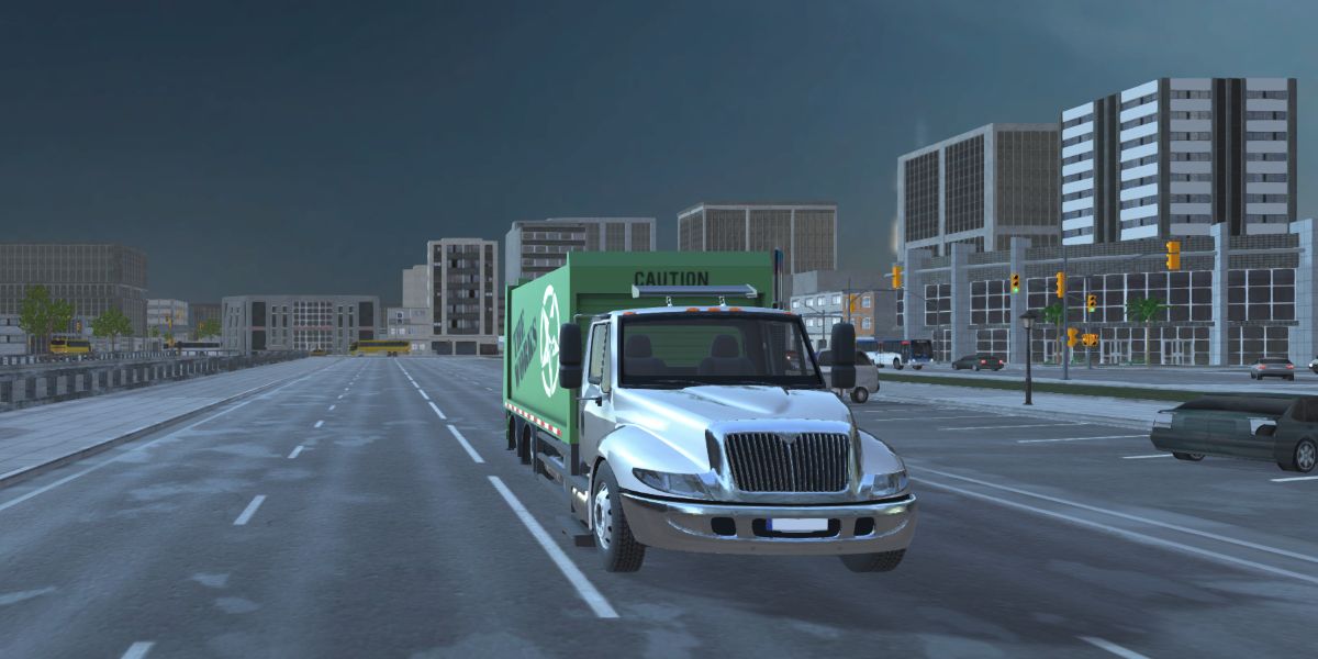 Garbage Truck Driving game preview