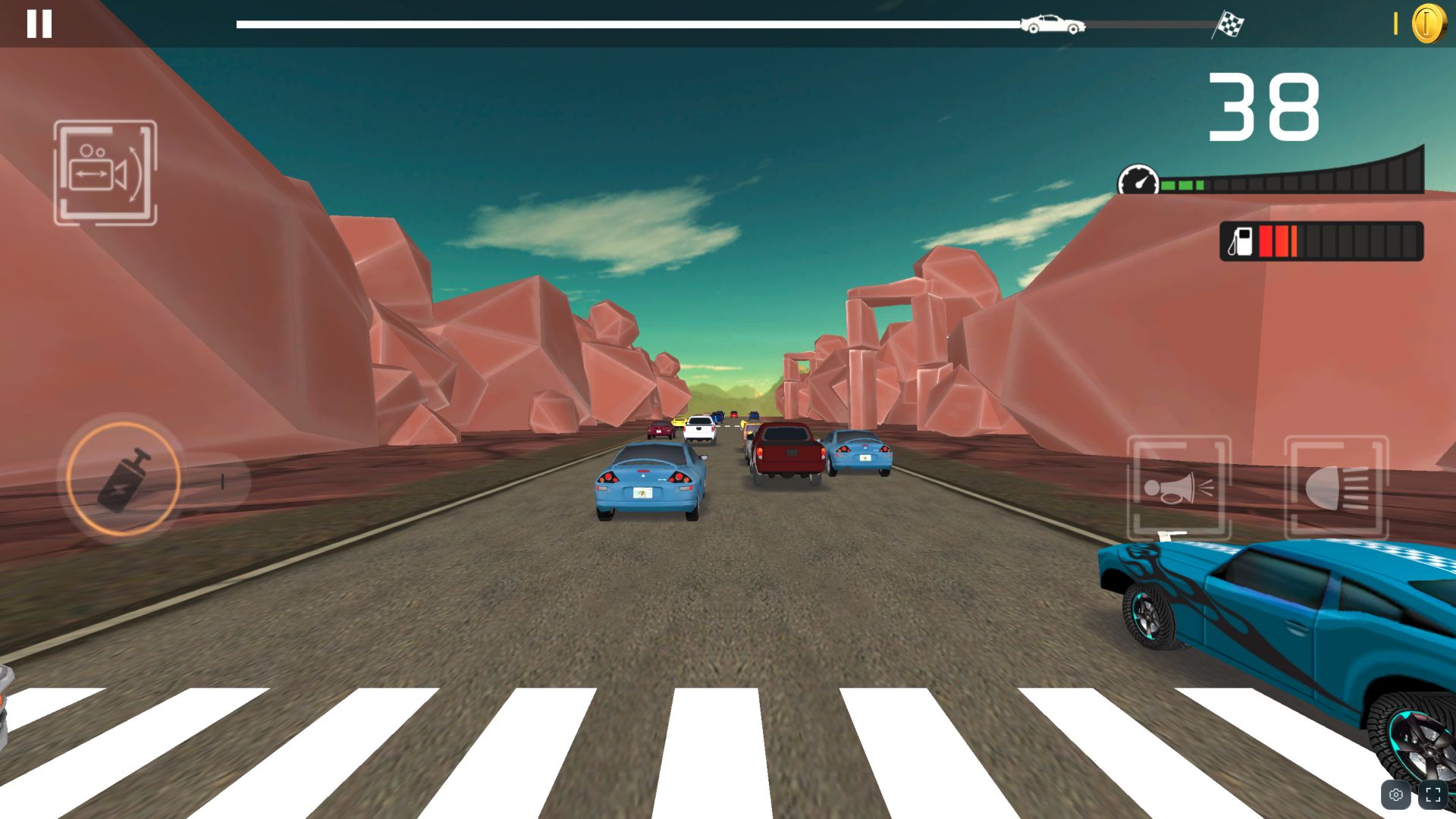 Traffic Car Revolt game preview